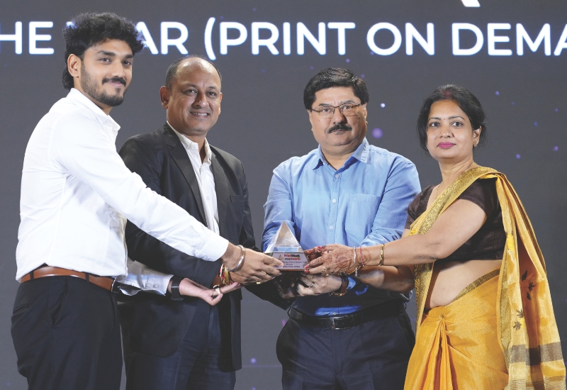 Thomson Press (India) wins Book Printer of the Year (Print on Demand - POD)